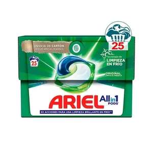 2× Ariel Detergente en cápsulas regular 3 en 1 25 unidades