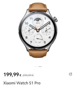 Xiaomi watch S1 pro 189,99€