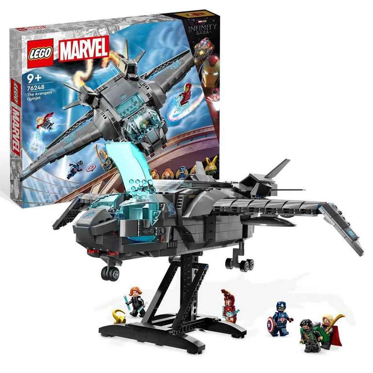 LEGO Marvel Quinjet de los Vengadores 76248 [45,99 PRIMERA COMPRA]