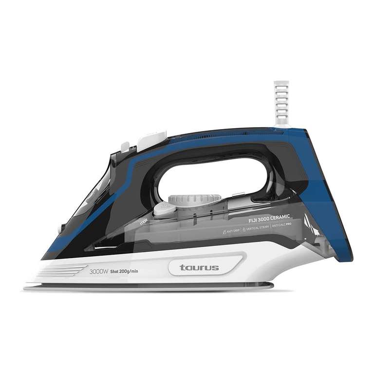 Plancha de Vapor Taurus Fiji 3000 Ceramic con Golpe de Vapor de 200g/min