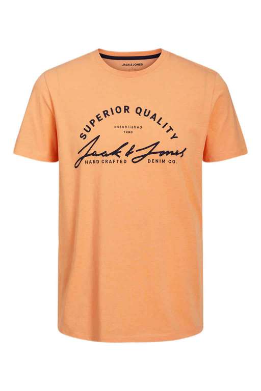 Camiseta Jack & Jones naranja