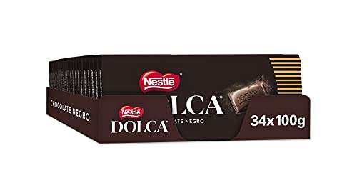 Nestle Dolca Chocolate Negro Pack 34X100G [0'69€/ud]
