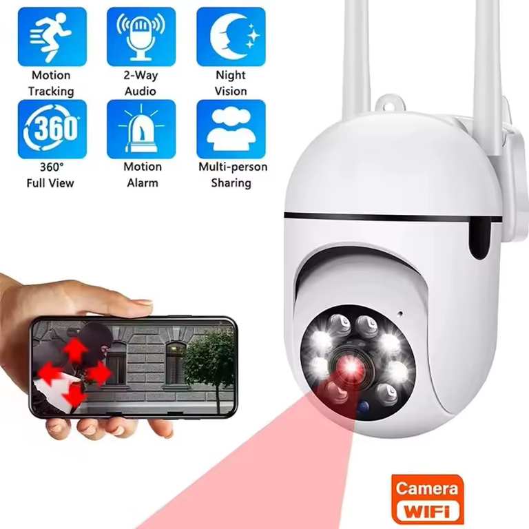 Imagen de Cámara WiFi PTZ 3MP Vigilancia