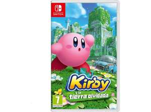 Kirby y la Tierra Olvidada para Nintendo Switch (amazon, Fnac, Carrefour, Mediamarkt)