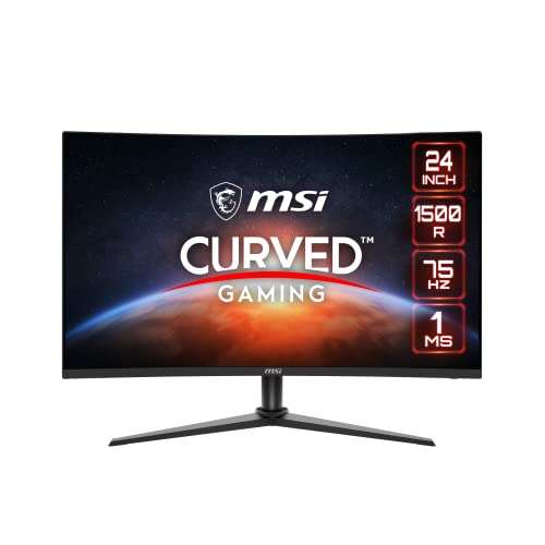 MSI G243CV - Monitor Gaming Curvo 24", FHD, 75 Hz