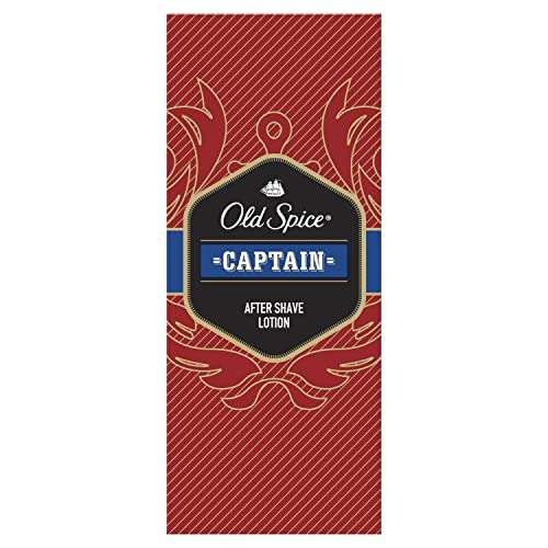 Old Spice Captain Loción Aftershave, PACK x 2, 100 ml