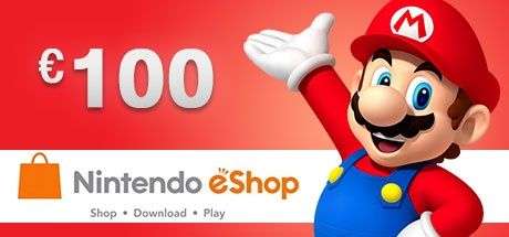 Tarjeta Nintendo Eshop de 100 euros