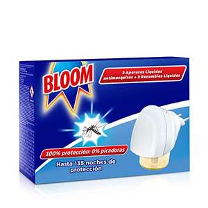 Bloom Insecticida Eléctrico 3 aparatos + 3 recambios