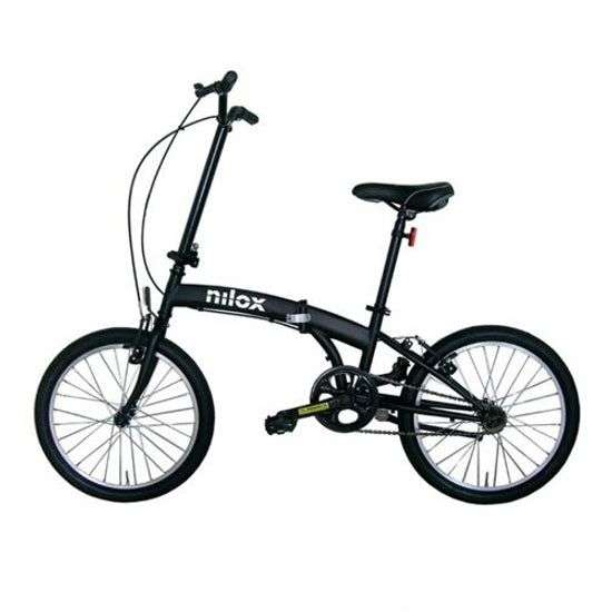 Nilox X0 Bicicleta Plegable Negra (Embalaje Genérico) Reacondicionado