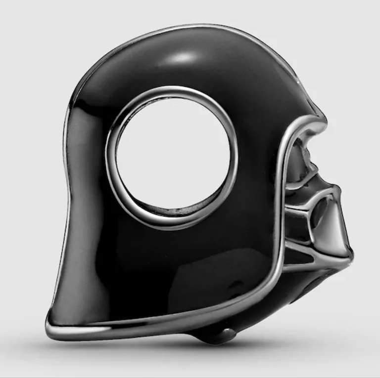 Charm Pandora Darth Vader de Star Wars de plata y esmalte. Recogida en Tienda Gratuita
