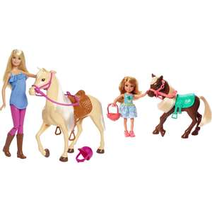 Mattel Barbie Muñeca Unicornio Cuerno Azul HGR20