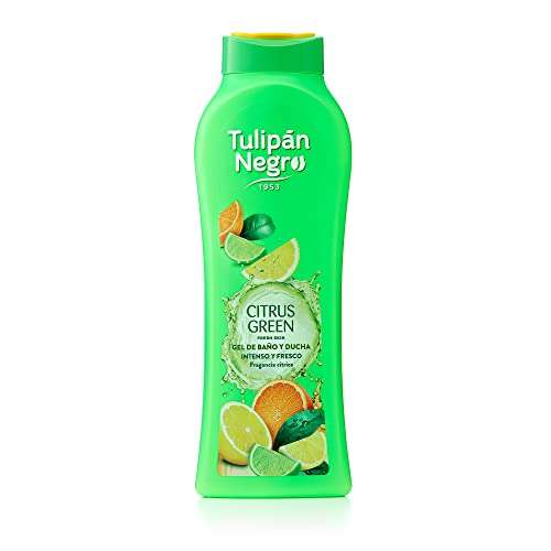 Tulipán Negro Gel de Baño Citrus Green 650 ml (compra mínima 3 unidades)