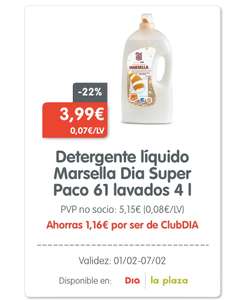 Detergente Marsella Dia [ 0,06€ LAVADO ]