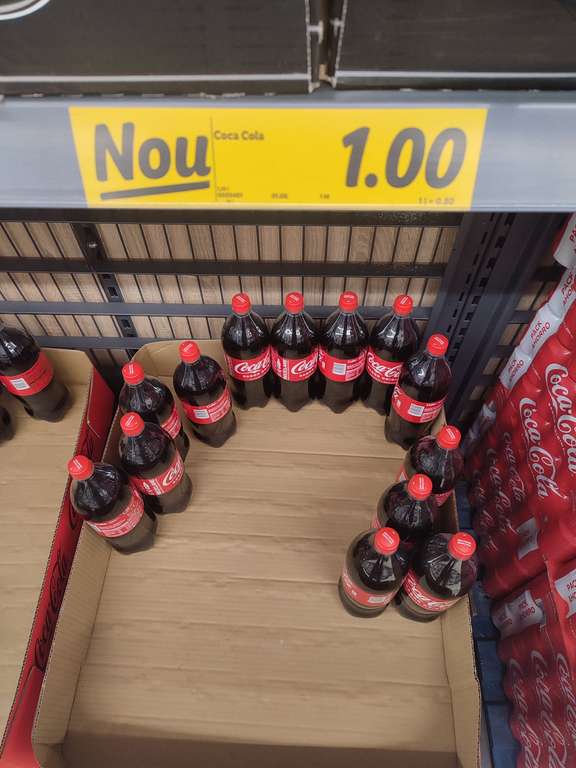 Coca-Cola original a precio mínimo en lidl