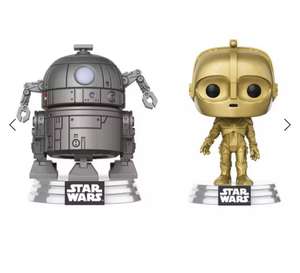 Funko Pop! figuras vinilo C-3PO y R2-D2, serie Concept, Star Wars