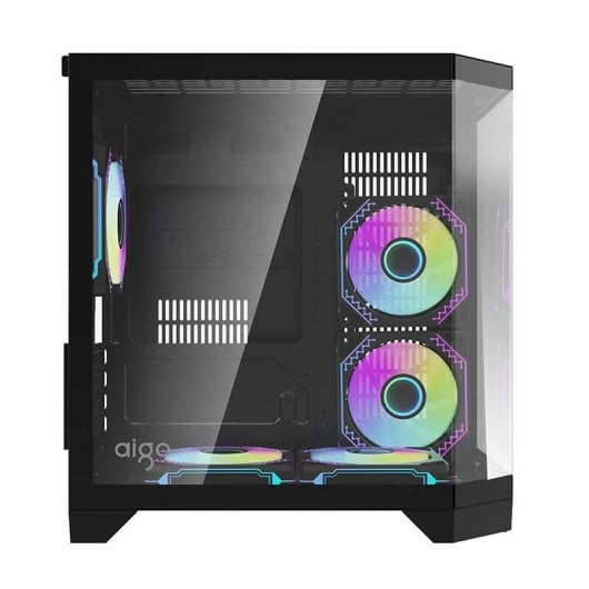Caja PC Darkflash FT350 Mini Tower 5 ventiladores ARGB Negro