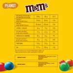 M&M's Peanuts Snack en Bolitas de Colores de Cacahuete y Chocolate con Leche, (1kg)