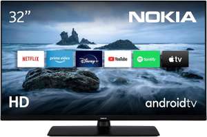 Tv Nokia 32" (80 cm) HD Smart Android TV (HDR10, DVB-C/S2/T2, Netflix, Prime Video, Disney+) - HN32GV310-2023.