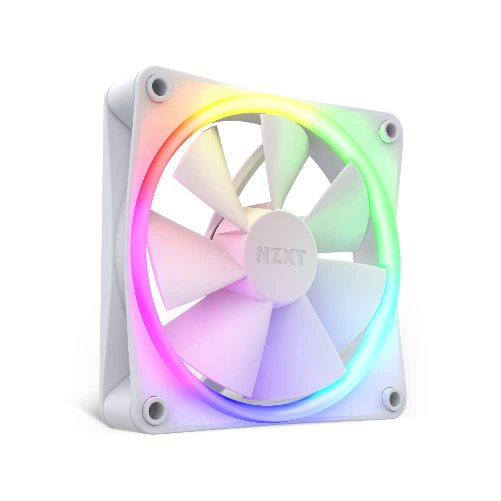 NZXT F120 RGB Fans - RF-R12SF-W1 - Personalización de iluminación avanzada
