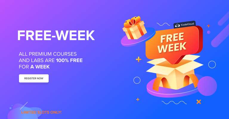 Free Week con acceso abierto a todos los cursos y formaciones IT de kodekloud.