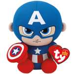 Peluche Beanie Baby Marvel Capitán América