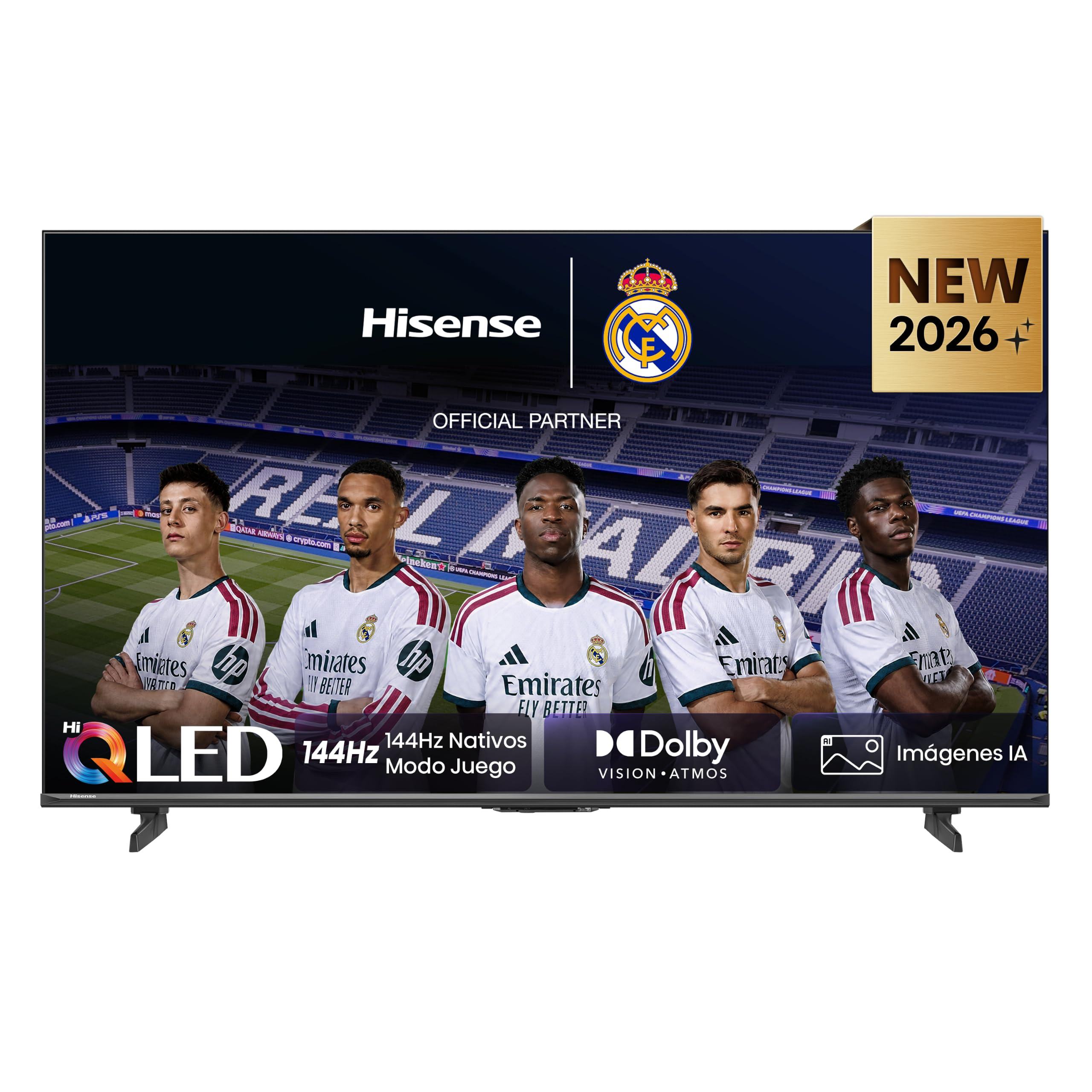 Smart TV Hisense 50E7S Pro 50" (Hi-QLED 4K, 144Hz Nativos, HDMI 2.1, Dolby Vision/Atmos)