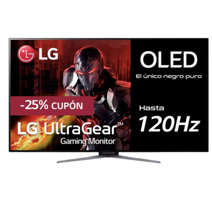 Monitor gaming LG UltraGear OLED 48.2” 0.1ms 4K UDH 120hz(OC 138hz) 10bit