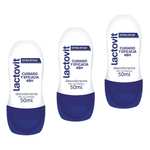 3 x Lactovit Desodorante Roll on Extra Eficaz Protección Inteligente, Anti-Irritaciones y 48H de Eficacia [Unidad 1'36€]