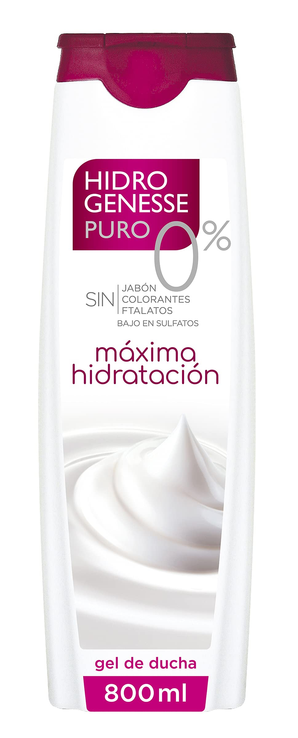 1,14€ PRECIO FINAL CON RECOMPENSA Hidro Genesse - Gel de Baño y Ducha Máxima Hidratación - 800 ml