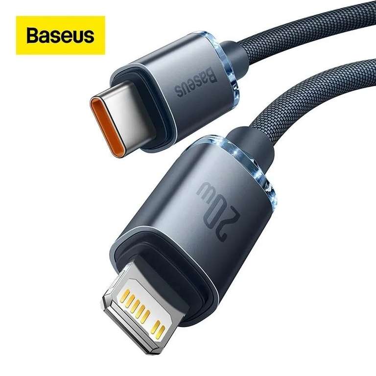 Baseus Cable USB tipo C PD de 20W: Carga rápida para iPhone y otros dispositivos