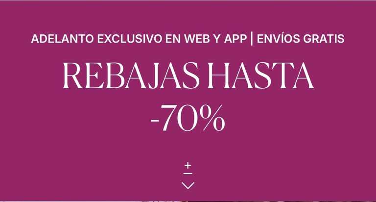 Imagen de Woman Secret hasta un 70% y envío