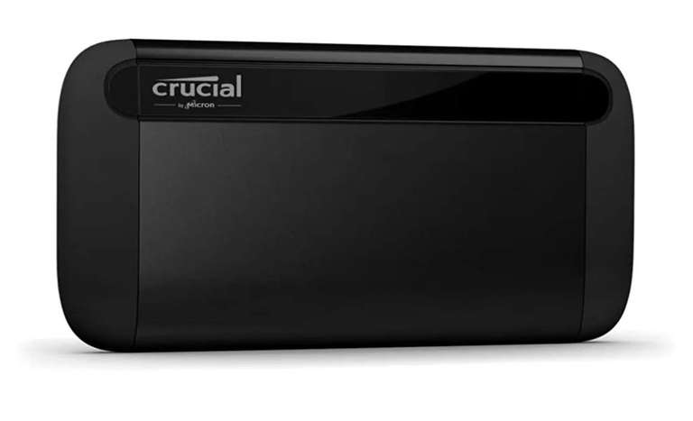 Crucial X8 SSD Portátil 1TB - Hasta 1050MB/s - PC y Mac - Unidad de Estado Sólido Externa USB 3.2 - CT1000X8SSD9