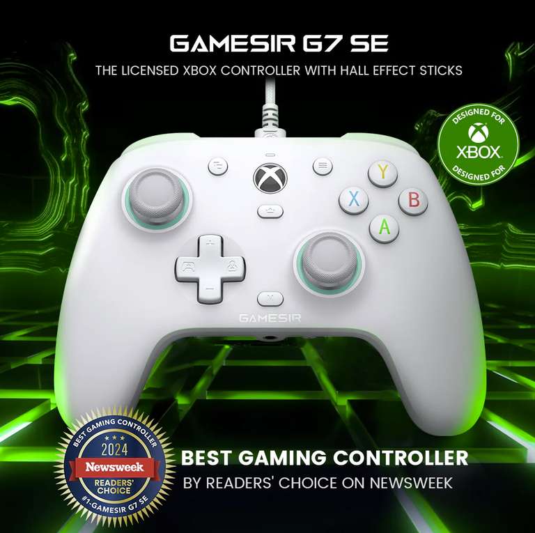 Mando Gamesir G7 SE con certificado Xbox/PC
