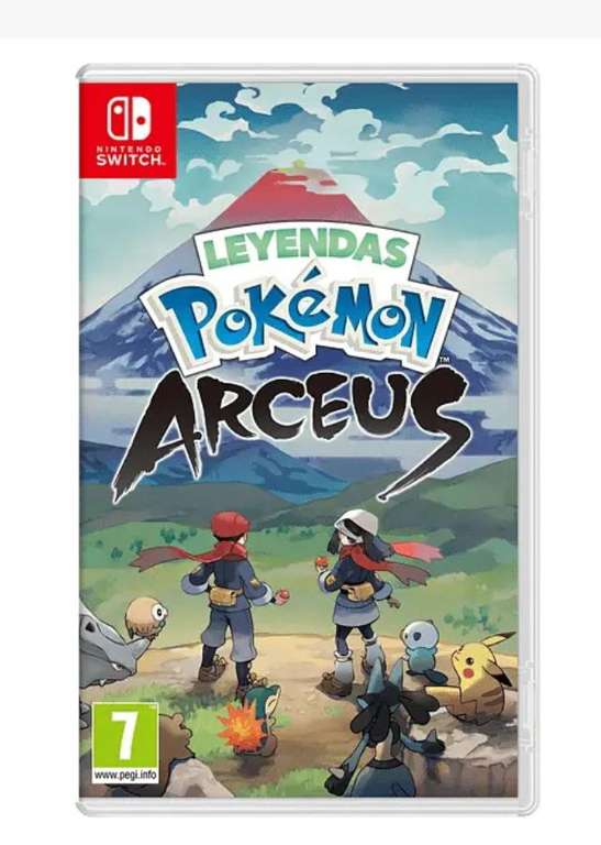 Nintendo Switch Leyendas Pokémon: Arceus(Vendedor MediaMarkt)