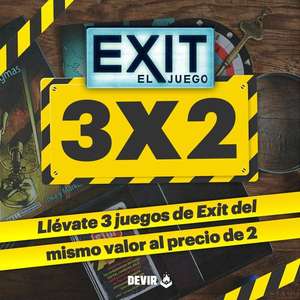 Exit, juegos de escape de Devir.