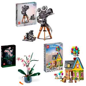 LEGO Casa de Up + Orquidea + Camara en Homenaje Walt Disney