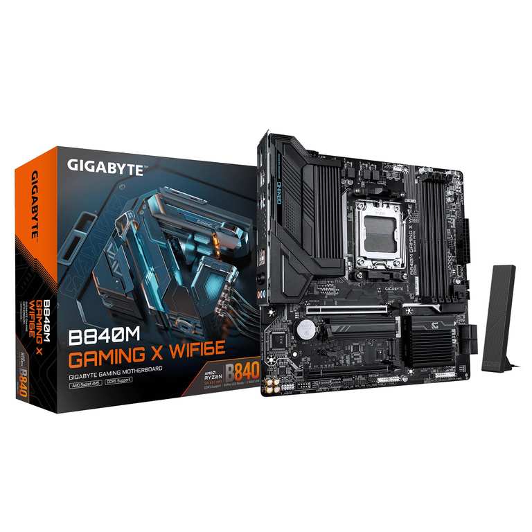 Imagen de GIGABYTE B840M Gaming X WIFI6E Pla