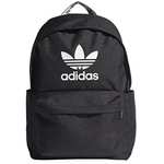 adidas Adicolor Sports Backpack, Unisex-Adult, Black/White.