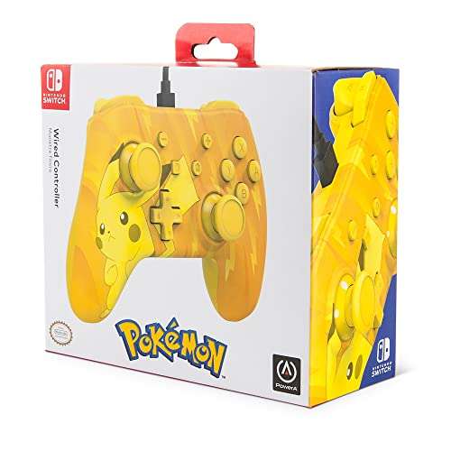 PowerA Mando con cable para Nintendo Switch: Pokémon