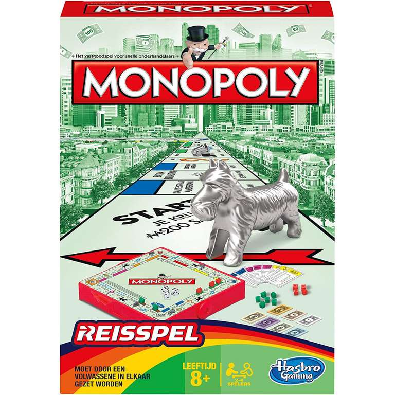 Hasbro - Juego de Monopoly: Edición de viajes