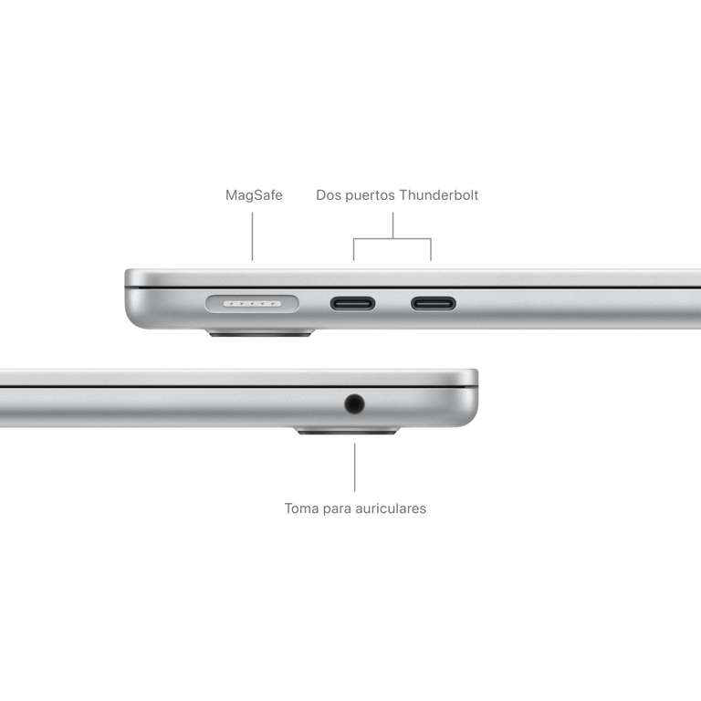 Apple 2024 MacBook Air M3 16Gb 512Gb 13 Pulgadas color Plata