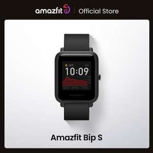 Amazfit Bip S Reloj Inteligente (En Blanco y Negro)