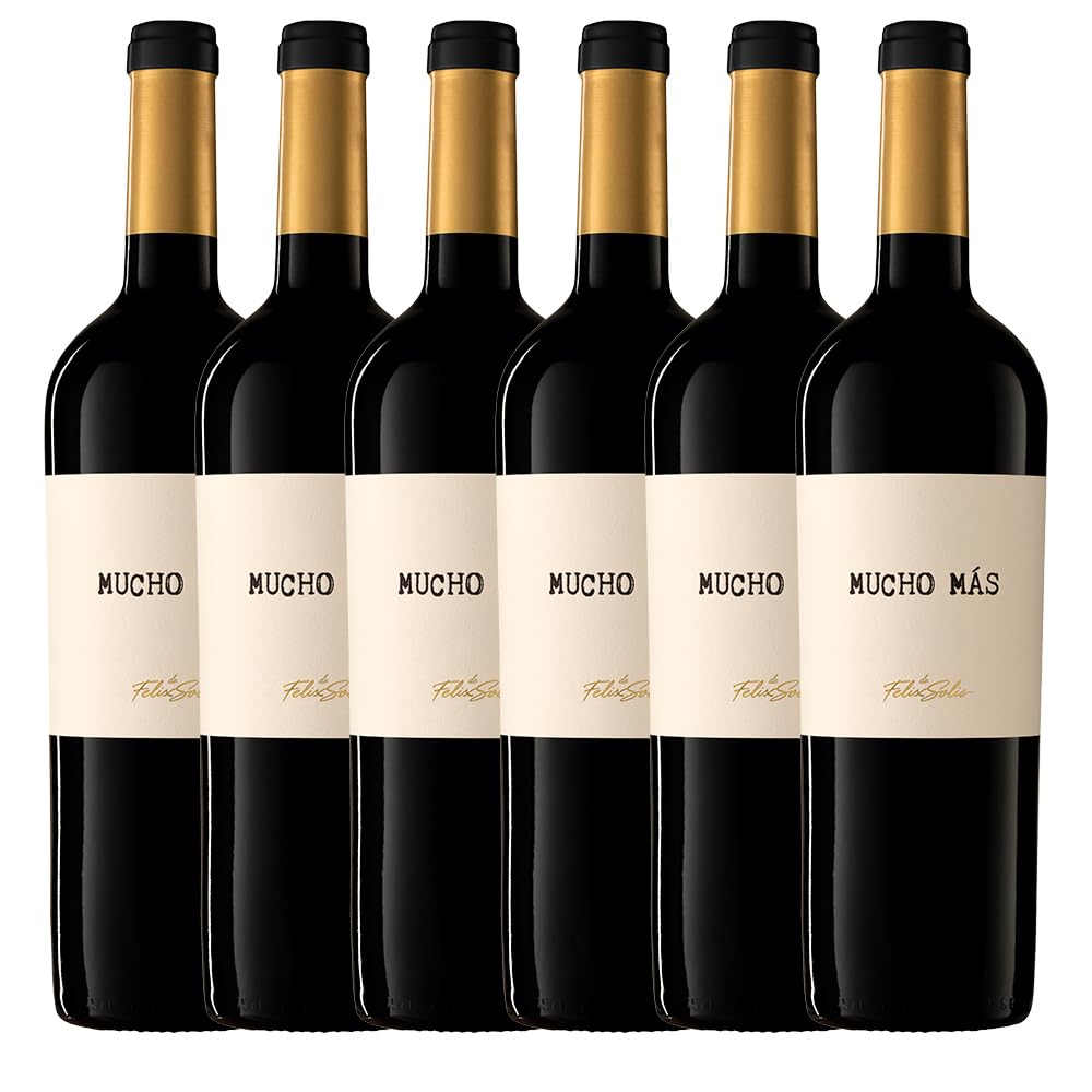 Vino tinto Mucho Más 6 botellas