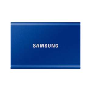 Samsung T7 Disco Externo SSD 1TB USB-C Azul - MU-PC1T0H/WW