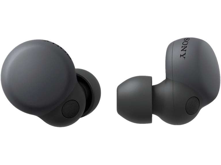 Auriculares True Wireless - Sony WFLS900N, LinkBuds S, Noise Cancelling, 20 h, Optimizado para Alexa y Google, Negro/Blanco