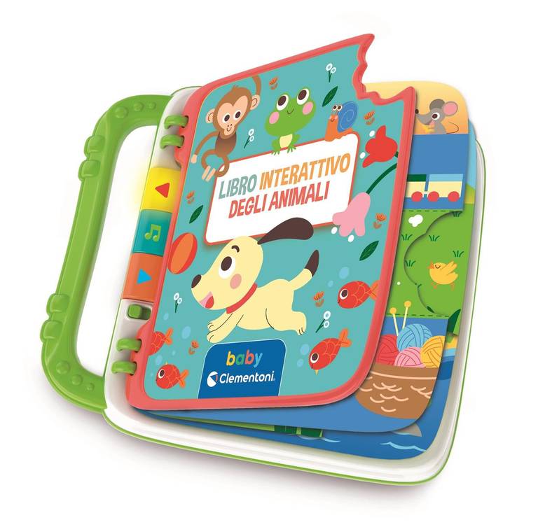 Clementoni – Libro Interactivo Cucú Amigos Animales