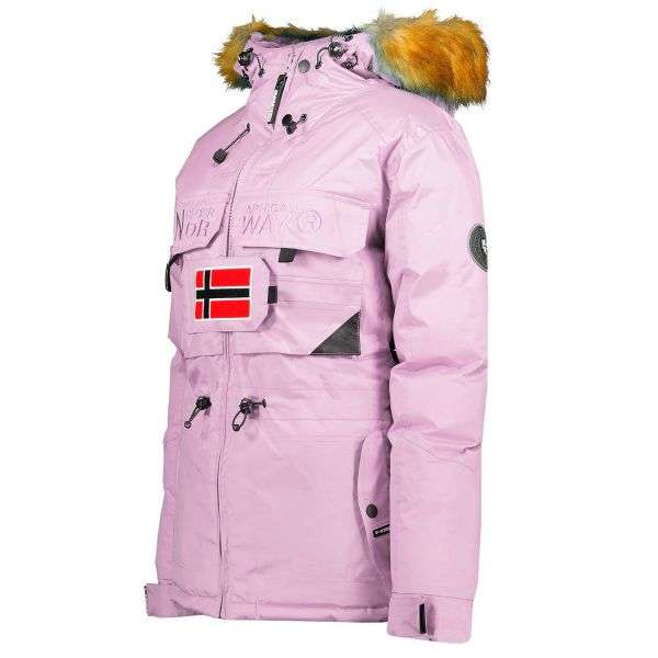 Pasado secuencia Agradecido GEOGRAPHICAL NORWAY Parka de mujer rosa claro » Chollometro