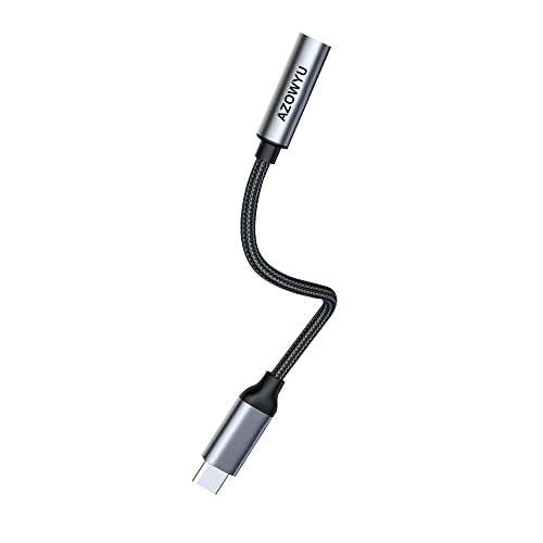 Adaptador USB C a mini jack 3,5 mm