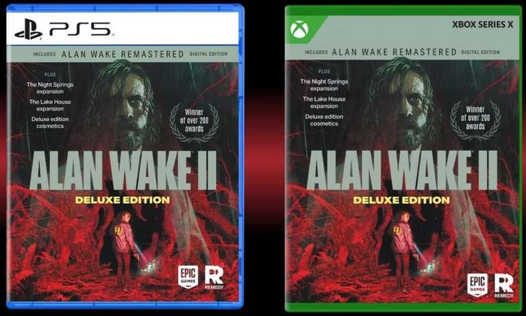 Alan Wake II Remastered Deluxe Edition - PS5 & XBOX SERIES X [DESCRIPCIÓN]