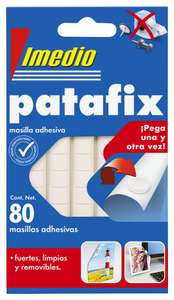 80 unidades de PATAFIX, masilla fijadora para papel